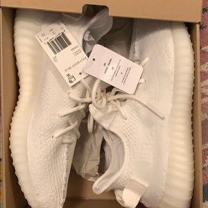 Authentic NWT Yeezy Boost 350 Triple White